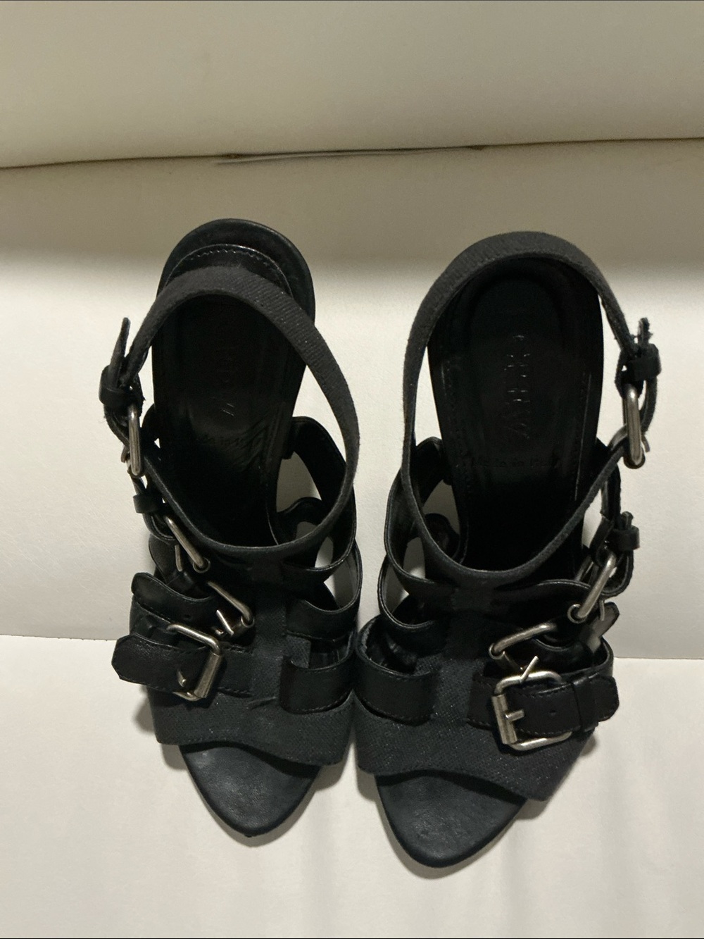 J. Crew Made in Italy High Heel Strappy Sandals